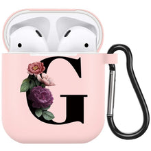Load image into Gallery viewer, Cute Pink Airpod Case with English Alphabets