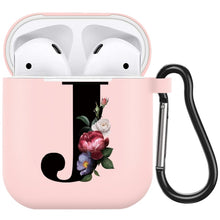Load image into Gallery viewer, Cute Pink Airpod Case with English Alphabets