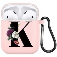 Load image into Gallery viewer, Cute Pink Airpod Case with English Alphabets