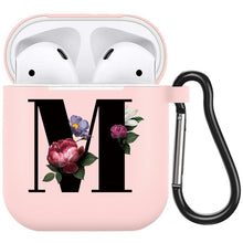 Load image into Gallery viewer, Cute Pink Airpod Case with English Alphabets