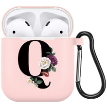 Load image into Gallery viewer, Cute Pink Airpod Case with English Alphabets