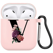 Load image into Gallery viewer, Cute Pink Airpod Case with English Alphabets