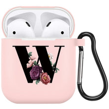 Load image into Gallery viewer, Cute Pink Airpod Case with English Alphabets