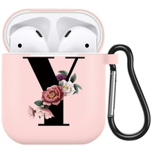 Load image into Gallery viewer, Cute Pink Airpod Case with English Alphabets