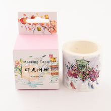Load image into Gallery viewer, Japanese Landscape Floral Washi Tape (7 Designs)