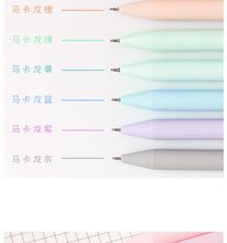 Load image into Gallery viewer, Macaron Color Gel Pen Set (8pcs)