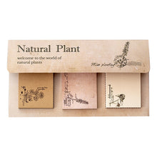Load image into Gallery viewer, Natural Plant Memo Pads (6 Designs)
