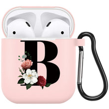 Load image into Gallery viewer, Cute Pink Airpod Case with English Alphabets