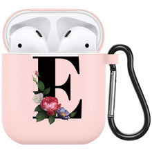 Load image into Gallery viewer, Cute Pink Airpod Case with English Alphabets