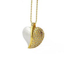 Load image into Gallery viewer, Exotic Golden Neckless Flash Drive