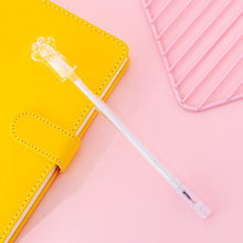 Load image into Gallery viewer, Crystal Cat Paw Gel Pens ( 4pcs set)