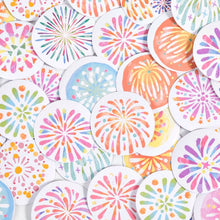 Load image into Gallery viewer, Fireworks Stickers - Original Kawaii Pen