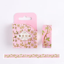 Load image into Gallery viewer, Floral Blossom Washi Tape (6 Designs)