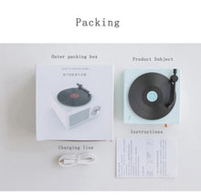 Load image into Gallery viewer, Retro Bluetooth Record Player