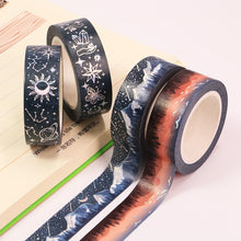 Load image into Gallery viewer, Japanese Sunset Washi Tapes (6 Designs)