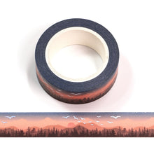 Load image into Gallery viewer, Japanese Sunset Washi Tapes (6 Designs)