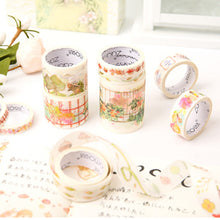 Load image into Gallery viewer, Sakura Crane Gold Series Washi Tape Sets (23 Designs)