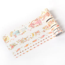 Load image into Gallery viewer, Sakura Crane Gold Series Washi Tape Sets (23 Designs)