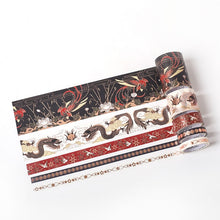 Load image into Gallery viewer, Sakura Crane Gold Series Washi Tape Sets (23 Designs)