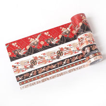 Load image into Gallery viewer, Sakura Crane Gold Series Washi Tape Sets (23 Designs)