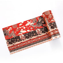 Load image into Gallery viewer, Sakura Crane Gold Series Washi Tape Sets (23 Designs)