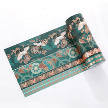 Load image into Gallery viewer, Sakura Crane Gold Series Washi Tape Sets (23 Designs)