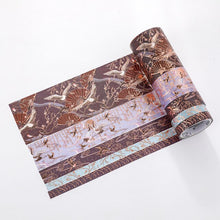 Load image into Gallery viewer, Sakura Crane Gold Series Washi Tape Sets (23 Designs)