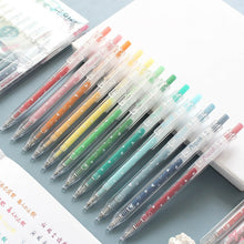 Load image into Gallery viewer, Napoli Multi-Color Gel Pen Set (12 color Set)