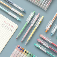 Load image into Gallery viewer, Napoli Multi-Color Gel Pen Set (12 color Set)