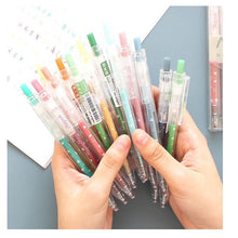 Load image into Gallery viewer, Napoli Multi-Color Gel Pen Set (12 color Set)