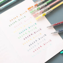 Load image into Gallery viewer, Napoli Multi-Color Gel Pen Set (12 color Set)