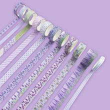 Load image into Gallery viewer, Lavender Flower Washi Tape Set - Original Kawaii Pen