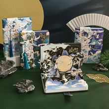 Load image into Gallery viewer, Japanese "Missed-Time" Gold Series Leather Notebook Planner