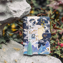 Load image into Gallery viewer, Japanese "Missed-Time" Gold Series Leather Notebook Planner