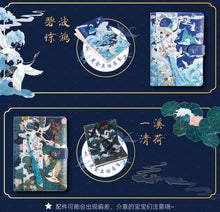 Load image into Gallery viewer, Japanese "Missed-Time" Gold Series Leather Notebook Planner