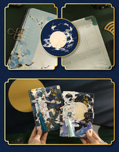 Load image into Gallery viewer, Japanese "Missed-Time" Gold Series Leather Notebook Planner