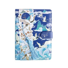 Load image into Gallery viewer, Japanese "Missed-Time" Gold Series Leather Notebook Planner