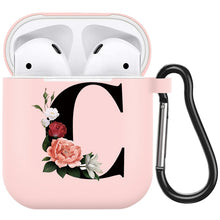 Load image into Gallery viewer, Cute Pink Airpod Case with English Alphabets