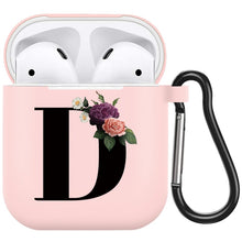 Load image into Gallery viewer, Cute Pink Airpod Case with English Alphabets