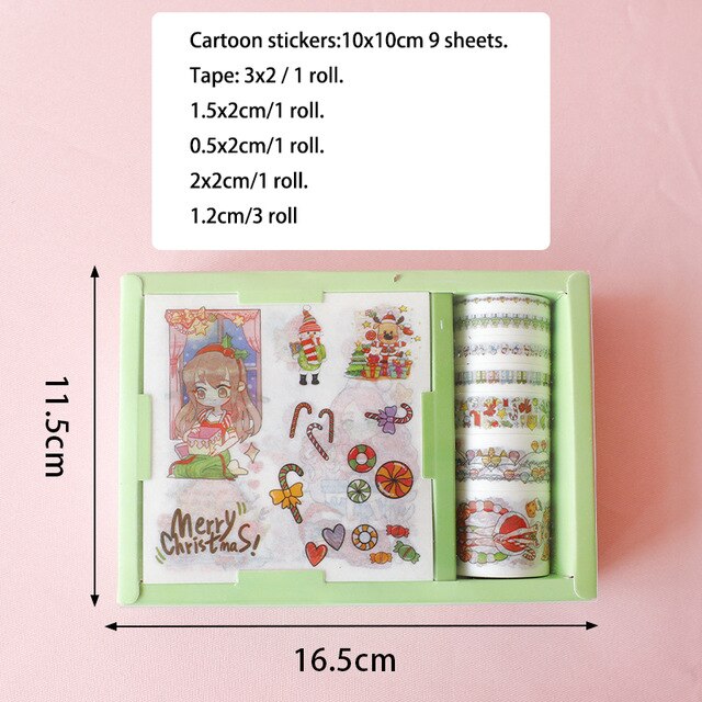 Japanese Washi Tape Mega Gift Set (100 Pcs) – Original Kawaii Pen