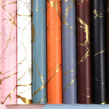 Load image into Gallery viewer, Kawaii Gold Foiled Wrapping Paper (5pcs a set)