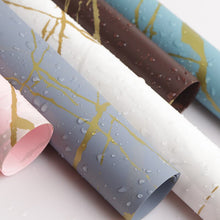 Load image into Gallery viewer, Kawaii Gold Foiled Wrapping Paper (5pcs a set)