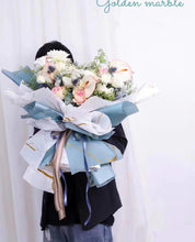 Load image into Gallery viewer, Kawaii Gold Foiled Wrapping Paper (5pcs a set)