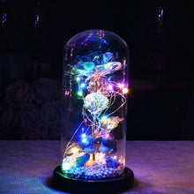 Load image into Gallery viewer, Exotic Rose in Glass Led Lamp (26 Designs)