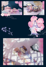 Load image into Gallery viewer, Floral Town Washi Tape Sets (4 Designs) - Limited Edition - Original Kawaii Pen
