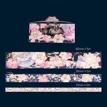 Load image into Gallery viewer, Floral Town Washi Tape Sets (4 Designs) - Limited Edition - Original Kawaii Pen