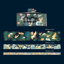 Load image into Gallery viewer, Floral Town Washi Tape Sets (4 Designs) - Limited Edition - Original Kawaii Pen