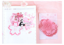 Load image into Gallery viewer, Japanese Cherry Blossom Memo Pad