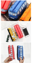 Load image into Gallery viewer, Kawaii School Bus Pencil Case (4 types)