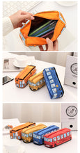 Load image into Gallery viewer, Kawaii School Bus Pencil Case (4 types)